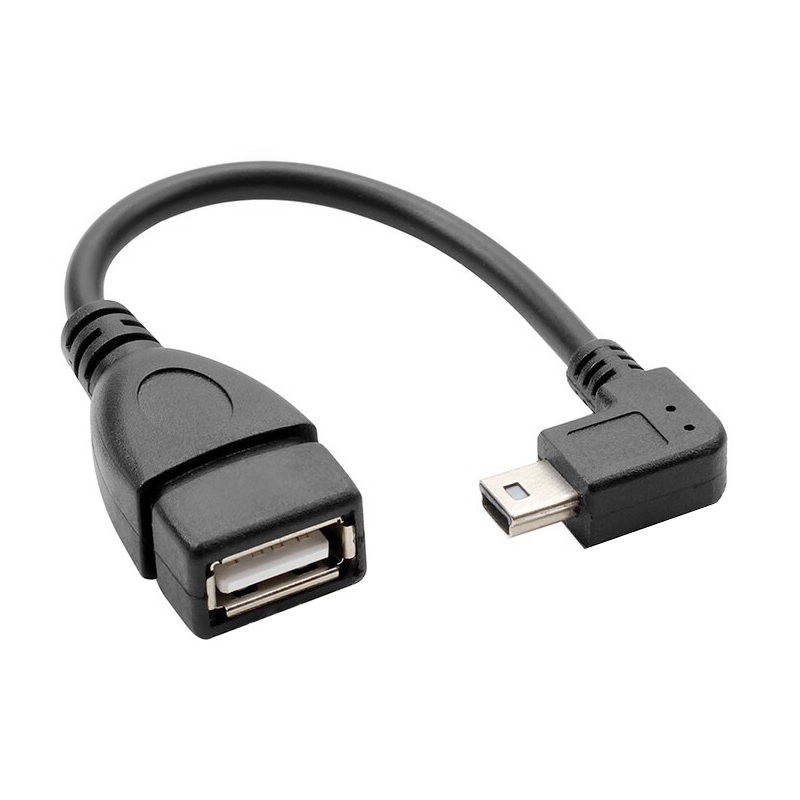 رابط تبدیل USB به مینی OTG سیم دار رابط تبدیل USB به مینی OTG سیم دار