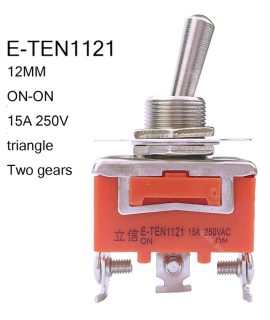 کلید کلنگی دو حالته 3 پایه بزرگ E-TEN 1121