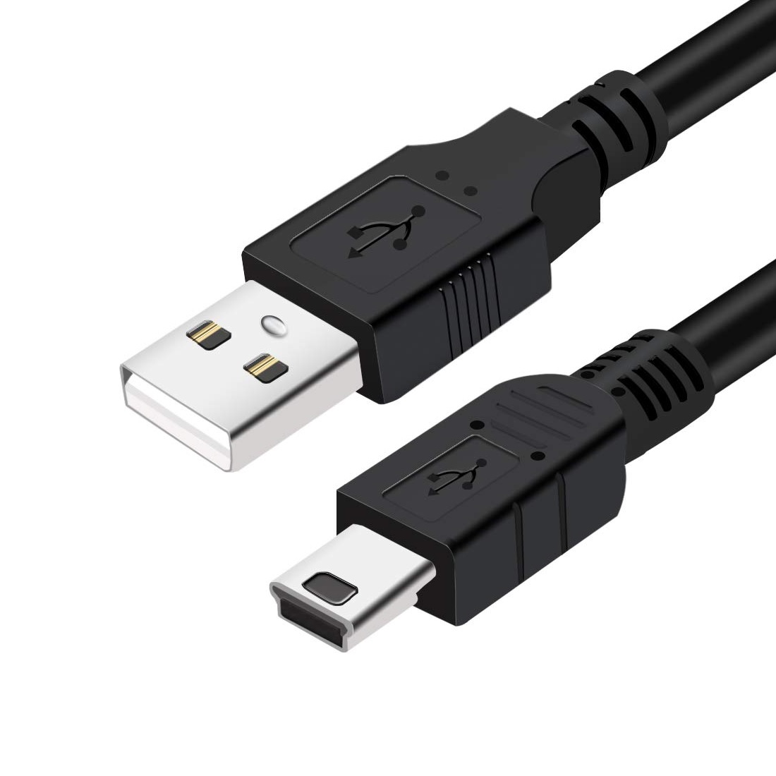 کابل تبدیل USB به mini USB طول 1 متری