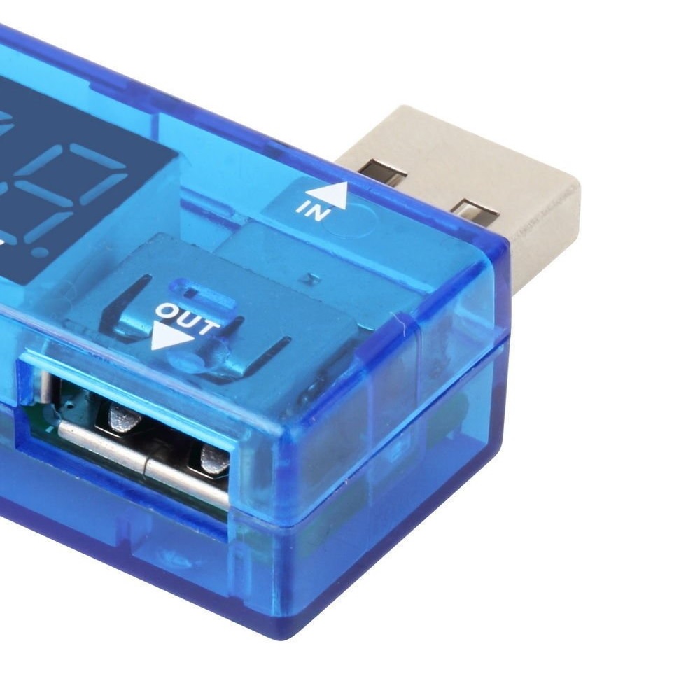 تستر ولتاژ و آمپر خروجی شارژر و USB تستر ولتاژ و آمپر خروجی شارژر و USB