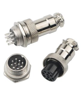 کانکتور فلزی نظامی 10 پین GX-16 10PIN