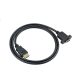 کابل HDMI روپنلی پیچ دار 1m 1 کابل HDMI روپنلی پیچ دار 1m