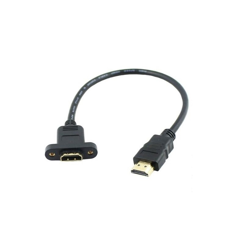 کابل HDMI روپنلی پیچ دار 30cm