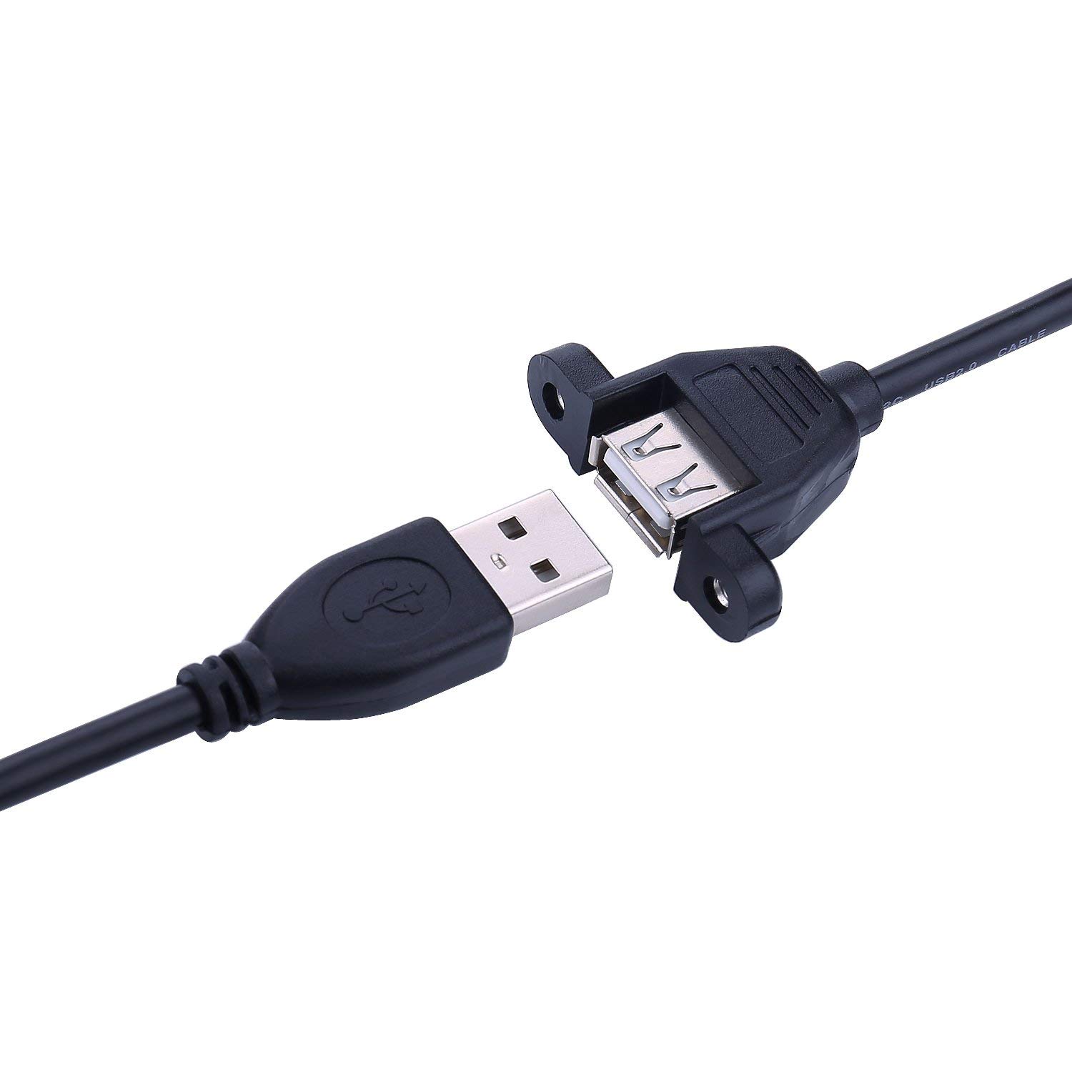 کابل USB روپنلی پیچ دار 1m کابل USB روپنلی پیچ دار 1m
