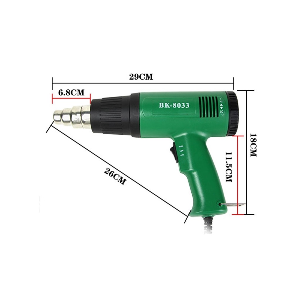 سشوار صنعتی آنالوگ باکو BAKU BK-8033 سشوار صنعتی آنالوگ باکو BAKU BK-8033