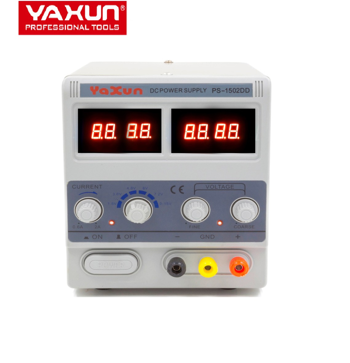 منبع تغذیه 2 آمپر یاکسون YAXUN PS-1502DD منبع تغذیه 2 آمپر یاکسون YAXUN PS-1502DD