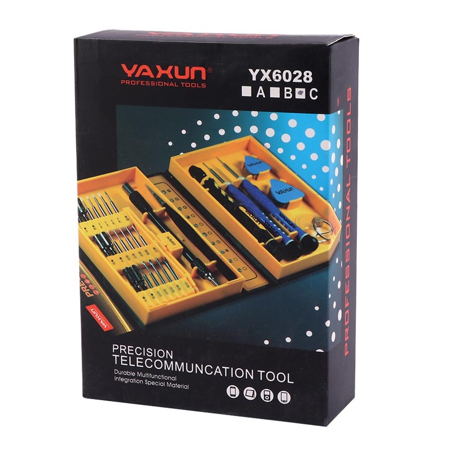 ست ابزار تعمیرات موبایل Yaxun YX-6028C