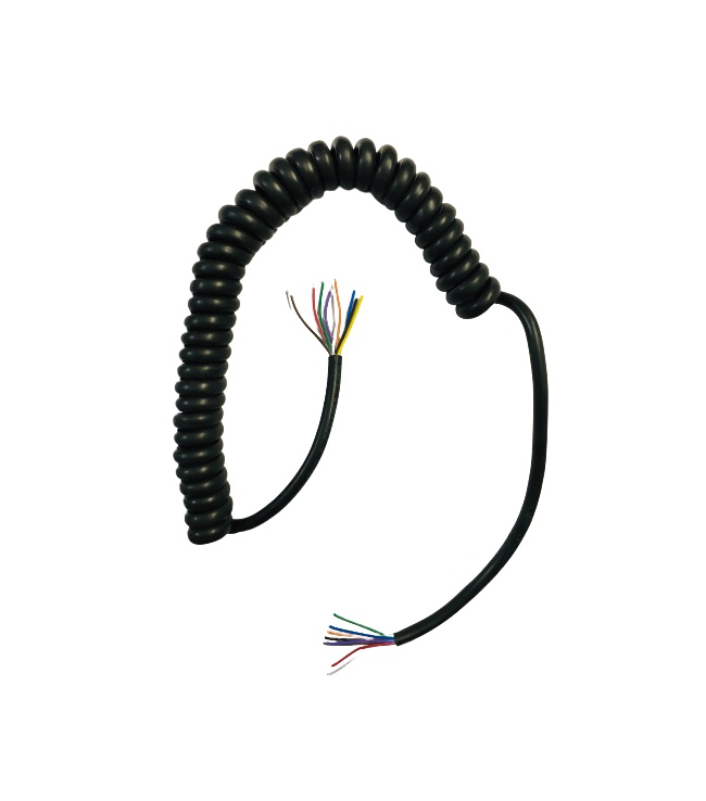 کابل فنری 10 رشته با ضخامت 26awg بلند 1 کابل فنری 10 رشته با ضخامت 26awg بلند