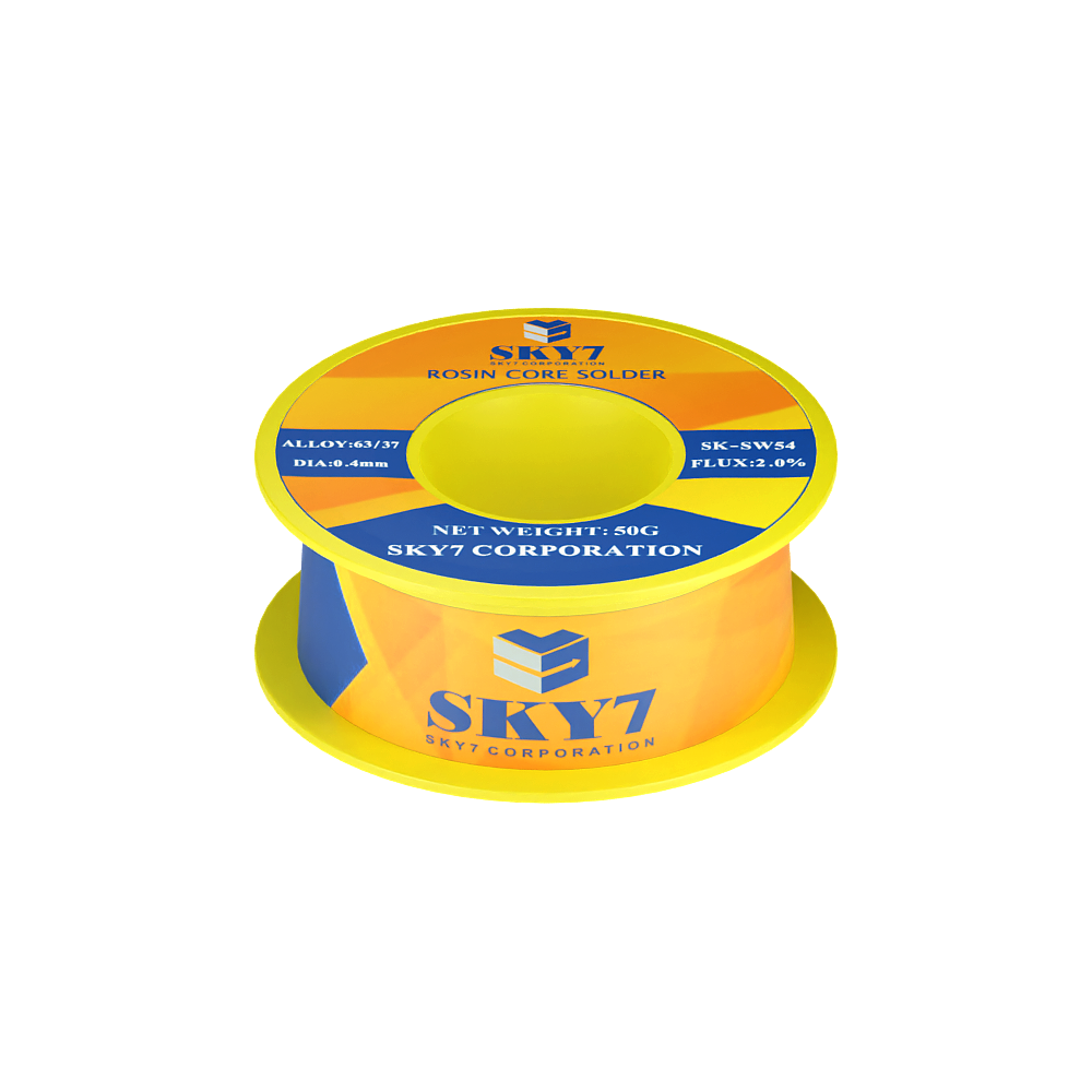 سیم لحیم 0.4 پنجاه گرم اسکای سون SKY7 سیم لحیم 0.4 پنجاه گرم اسکای سون SKY7