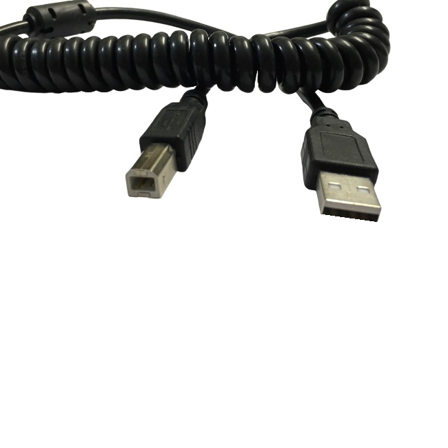 کابل فنری پرینتری USB