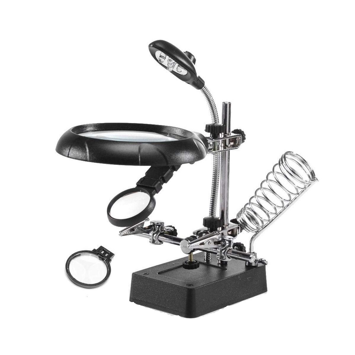 گیره مونتاژ حرفه ای سه ذره بین MG16129-C گیره مونتاژ حرفه ای سه ذره بین MG16129-C