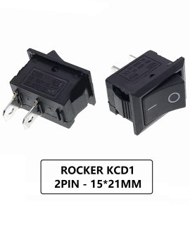 کلید راکر متوسط دو حالت 2 پایه KCD1-101