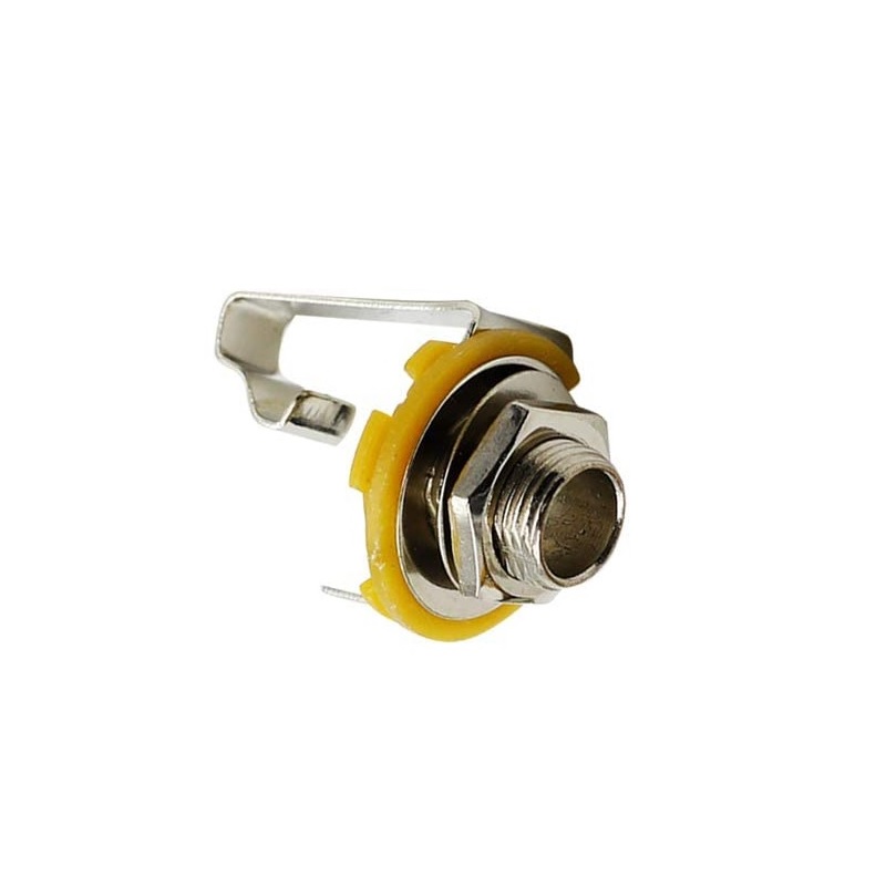 فیش میکروفن مادگی روبردی 6.35mm فیش میکروفن مادگی روبردی 6.35mm