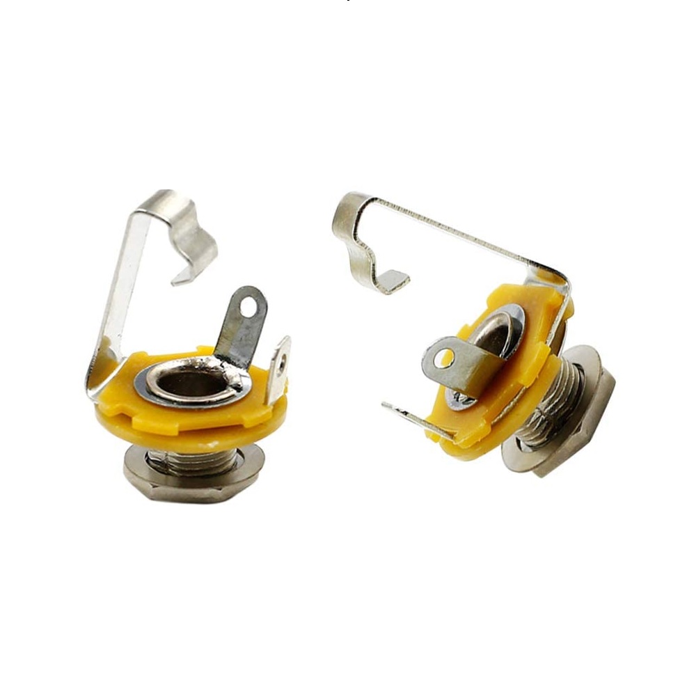 فیش میکروفن مادگی روبردی 6.35mm