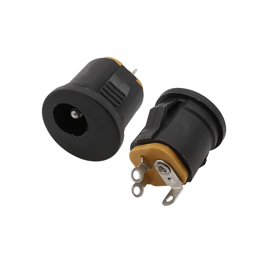 جک آداپتور مادگی پنلی پرسی DC-022k جک آداپتور مادگی پنلی پرسی DC-022k