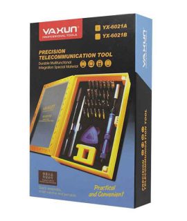 ست پیچ گوشتی 63 عددی یاکسون YAXUN YX-6021A