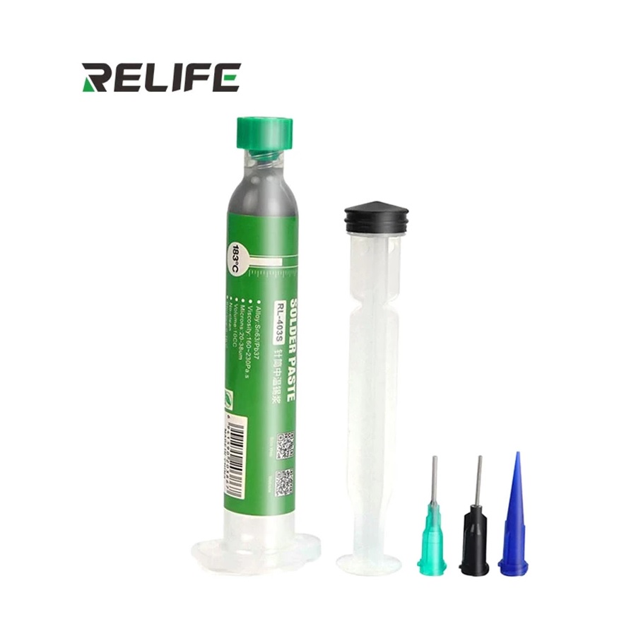 خمیر قلع سرنگی ریلایف RELIFE RL-403S خمیر قلع سرنگی ریلایف RELIFE RL-403S