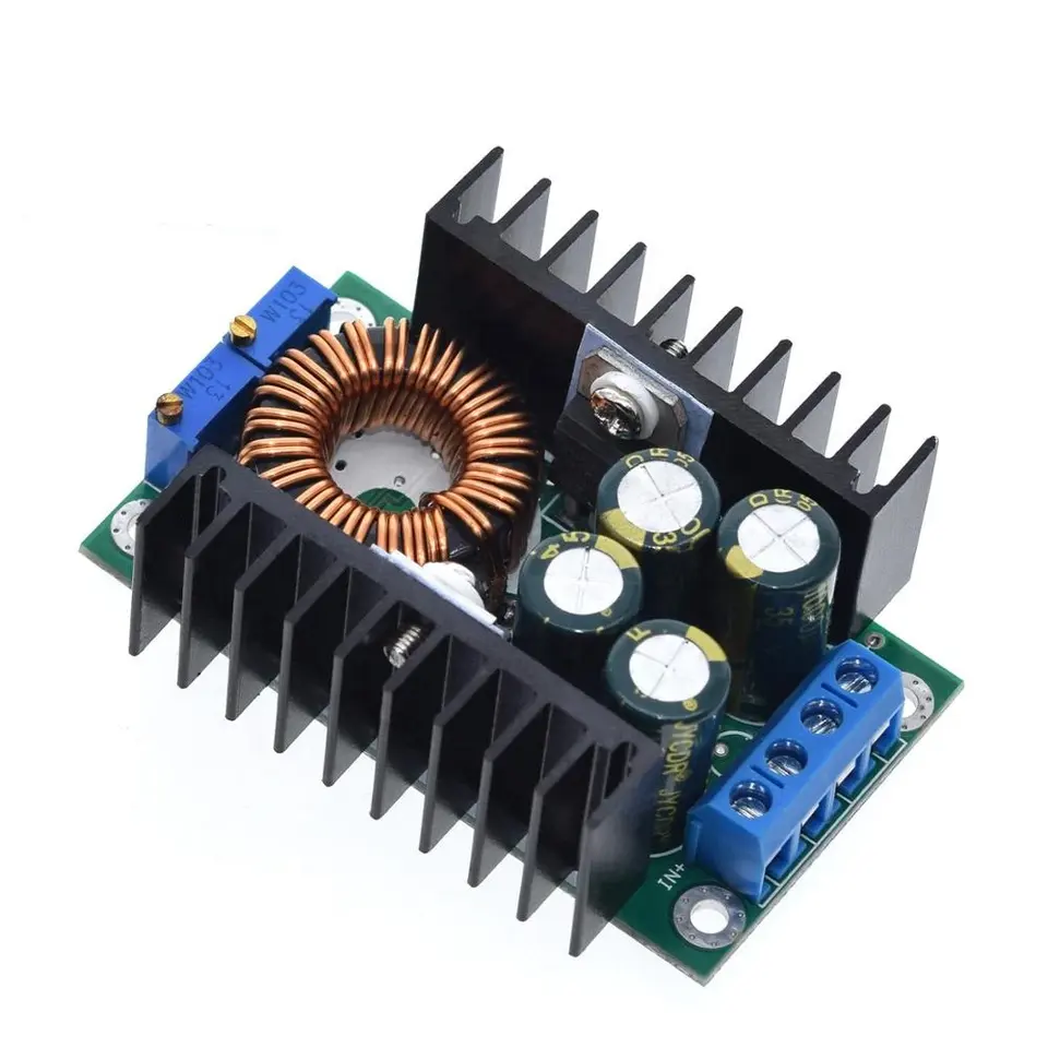 ماژول مبدل ولتاژ DC-DC کاهنده 9 آمپر XL4016 ماژول مبدل ولتاژ DC-DC کاهنده 9 آمپر XL4016