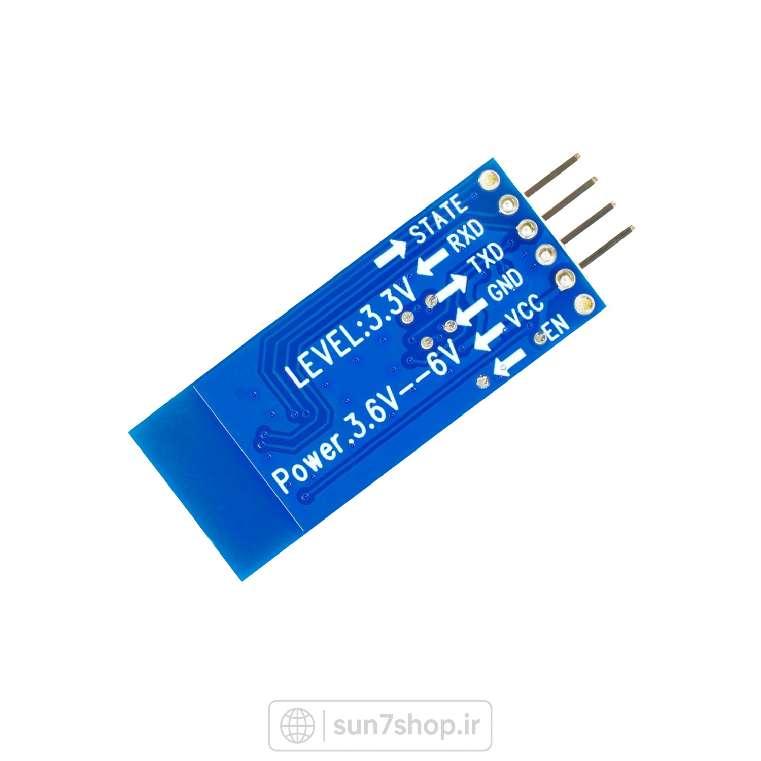 ماژول بلوتوث HC-06 بهمراه برد کمکی