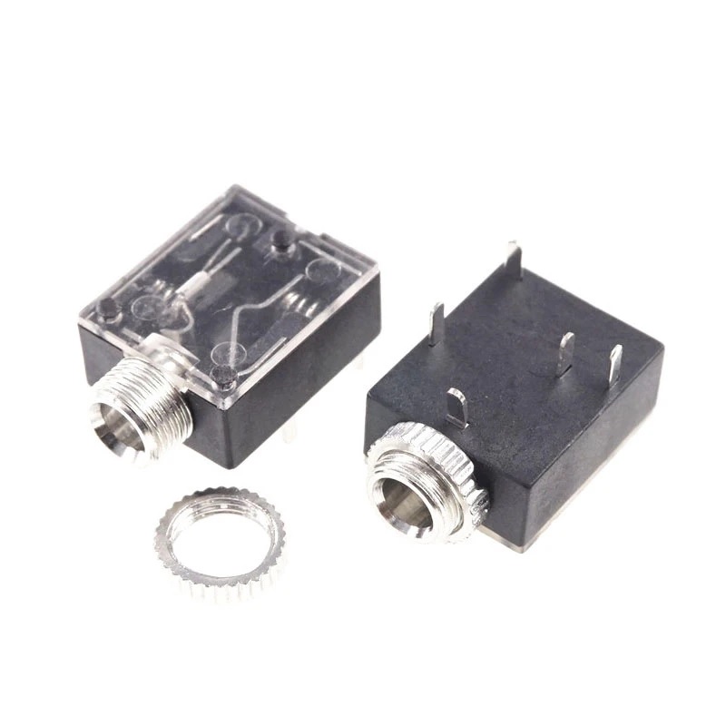 جک مادگی رو بردی مهره خور AUX 3.5mm جک مادگی رو بردی مهره خور AUX 3.5mm