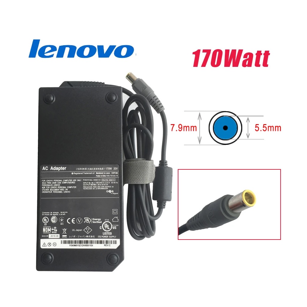 آداپتور و شارژر لپ تاپ لنوو LENOVO 20V 8.5A آداپتور و شارژر لپ تاپ لنوو LENOVO 20V 8.5A