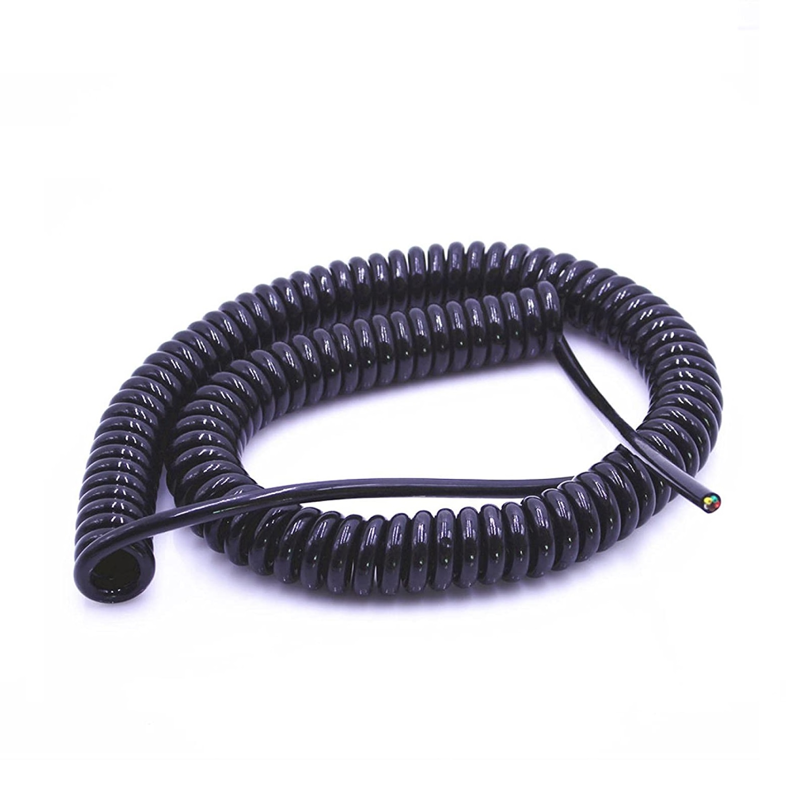 spring cable 8line کابل فنری 8 رشته 24AWG - خارجی