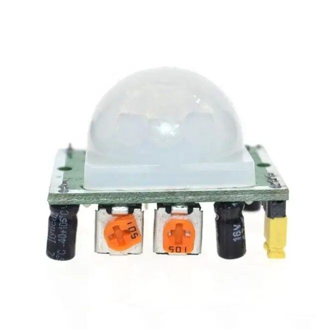 ماژول سنسور تشخیص حرکت PIR مدل HC-SR501 ماژول سنسور تشخیص حرکت PIR مدل HC-SR501