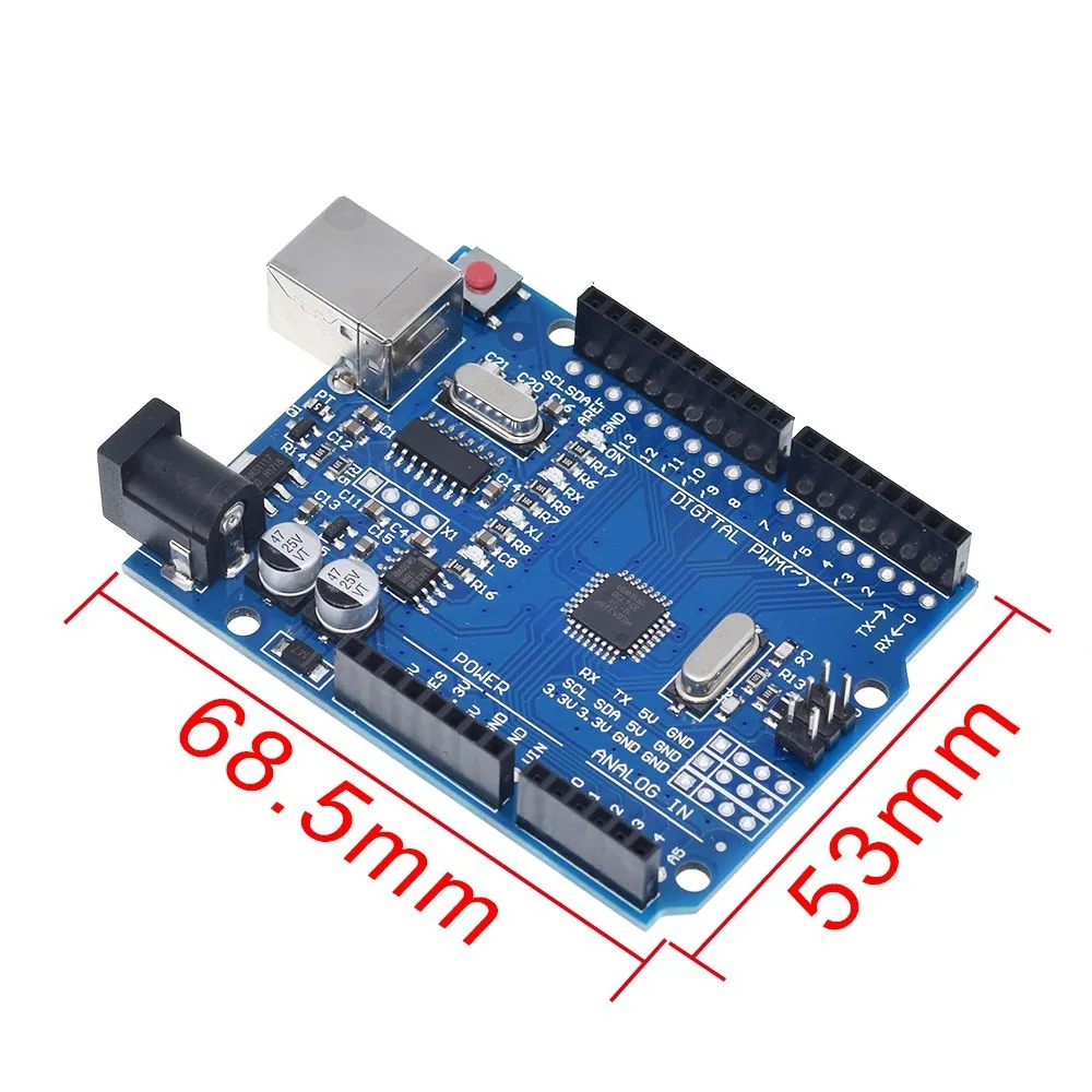 برد آردوینو Arduino UNO CH340 برد آردوینو Arduino UNO CH340