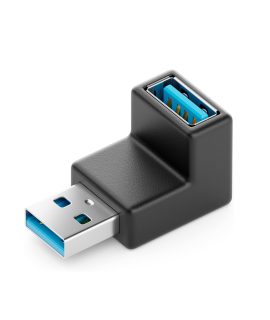 تبدیل نر به ماده 90 درجه USB 3.0