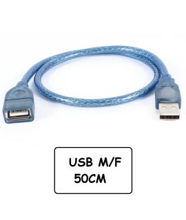 کابل افزایش طول کوتاه 2.0 USB طول 50 سانتی متر