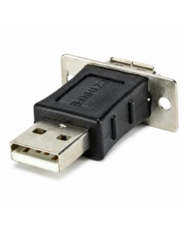 پورت پنلی USB نر به ماده جاپیچ دار