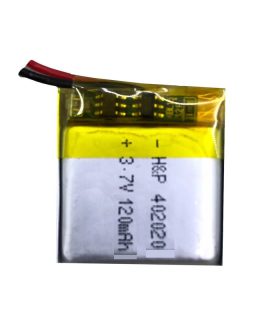 باتری لیتیوم پلیمر ظرفیت 120mAh سایز 402020