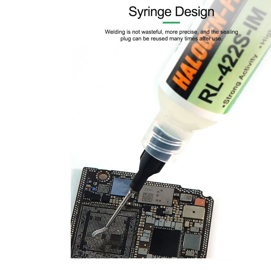خمیر فلاکس ریلایف RL-422S-IM + دسته تزریق خمیر فلاکس ریلایف RL-422S-IM + دسته تزریق