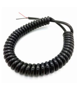 کابل پاور فنری 2 رشته 16AWG آمپر بالا - خارجی