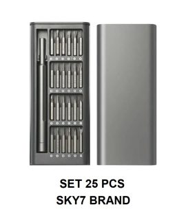 ست پیچ گوشتی حرفه ای 25 عددی برند SKY7