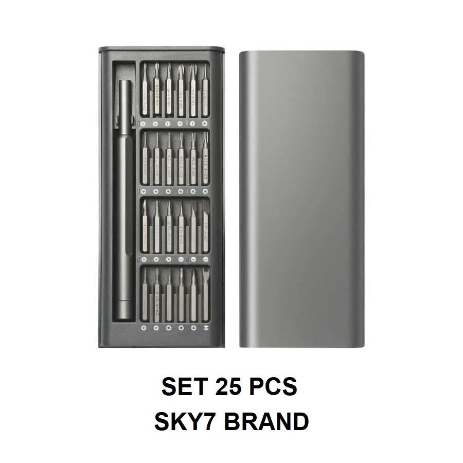 ست پیچ گوشتی حرفه ای 25 عددی برند SKY7 ست پیچ گوشتی حرفه ای 25 عددی برند SKY7