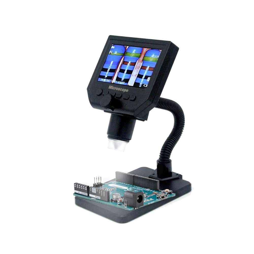 میکروسکوپ دیجیتال G600 با نمایشگر - پایه دار