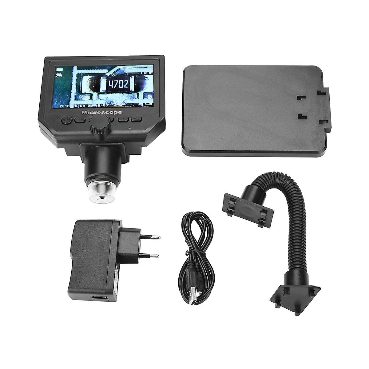 میکروسکوپ دیجیتال G600 با نمایشگر - پایه دار میکروسکوپ دیجیتال G600 با نمایشگر - پایه دار
