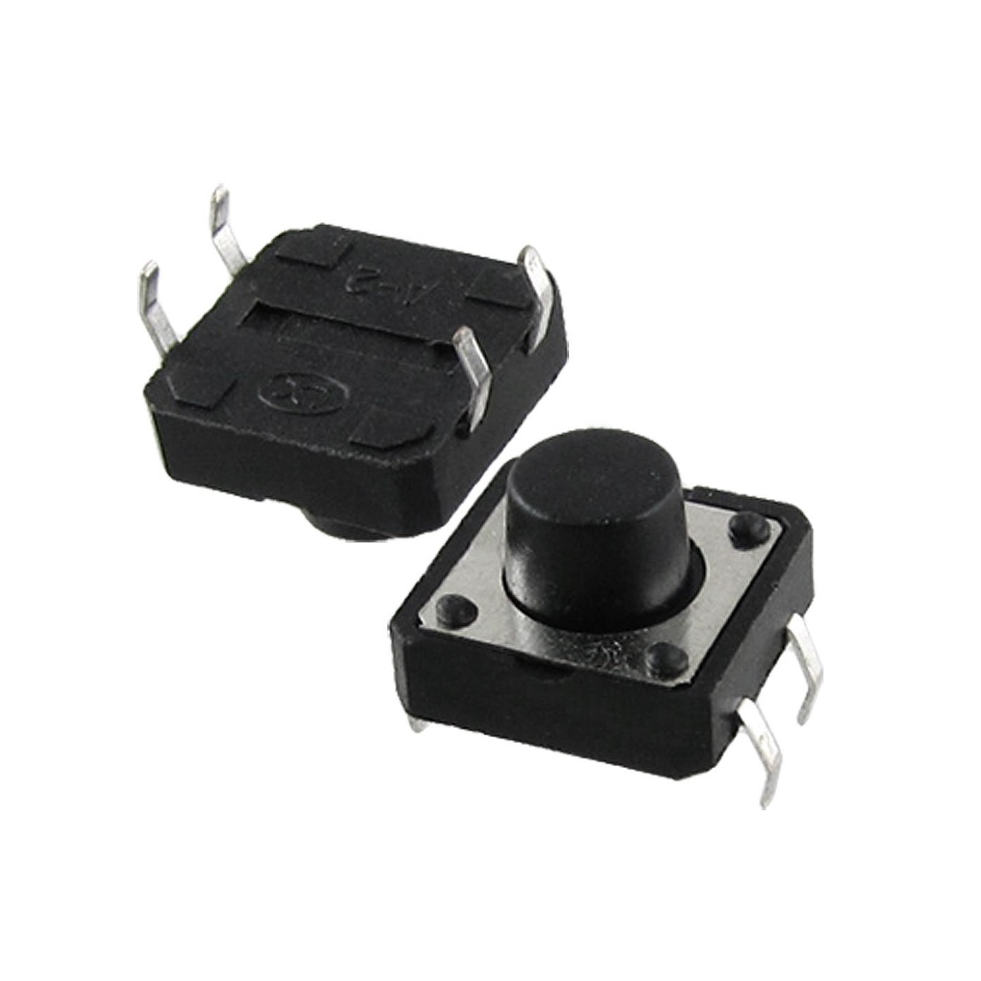 تک سوئیچ 4 پایه سایز 12x12x7mm 1 تک سوئیچ 4 پایه سایز 12x12x7mm