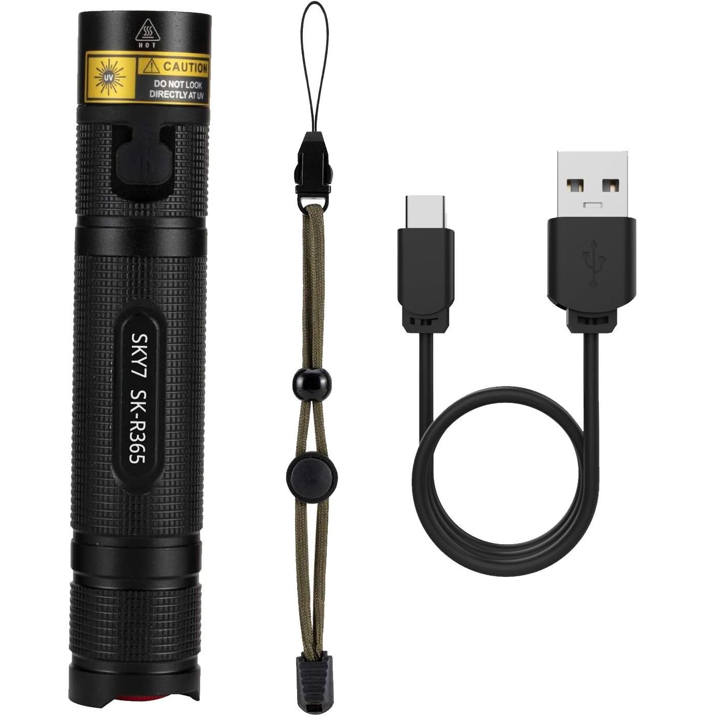 چراغ قوه یووی 365nm اسکای سون SK-R365 حرفه ای