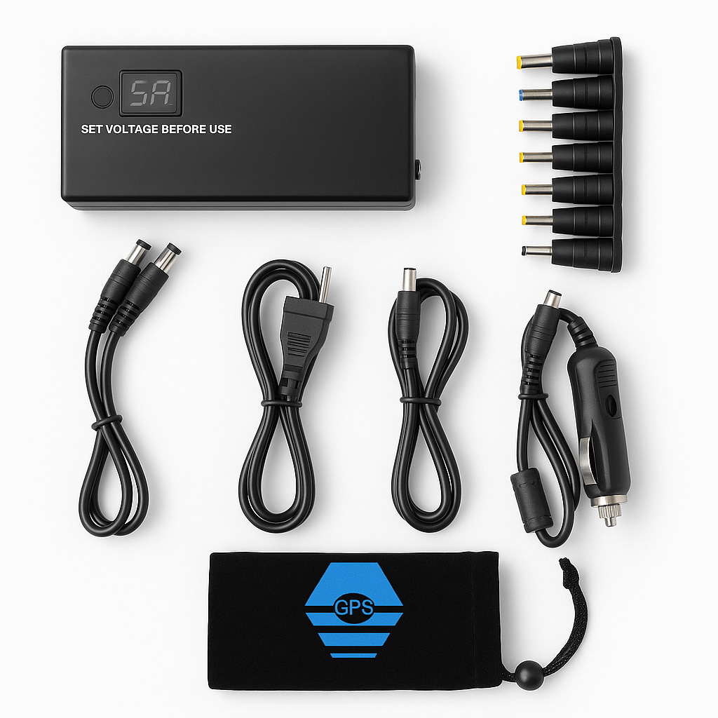 شارژر همه کاره لپ تاپ 120 وات دیجیتال اتوماتیک با پورت USB شارژر همه کاره لپ تاپ 120 وات دیجیتال اتوماتیک با پورت USB