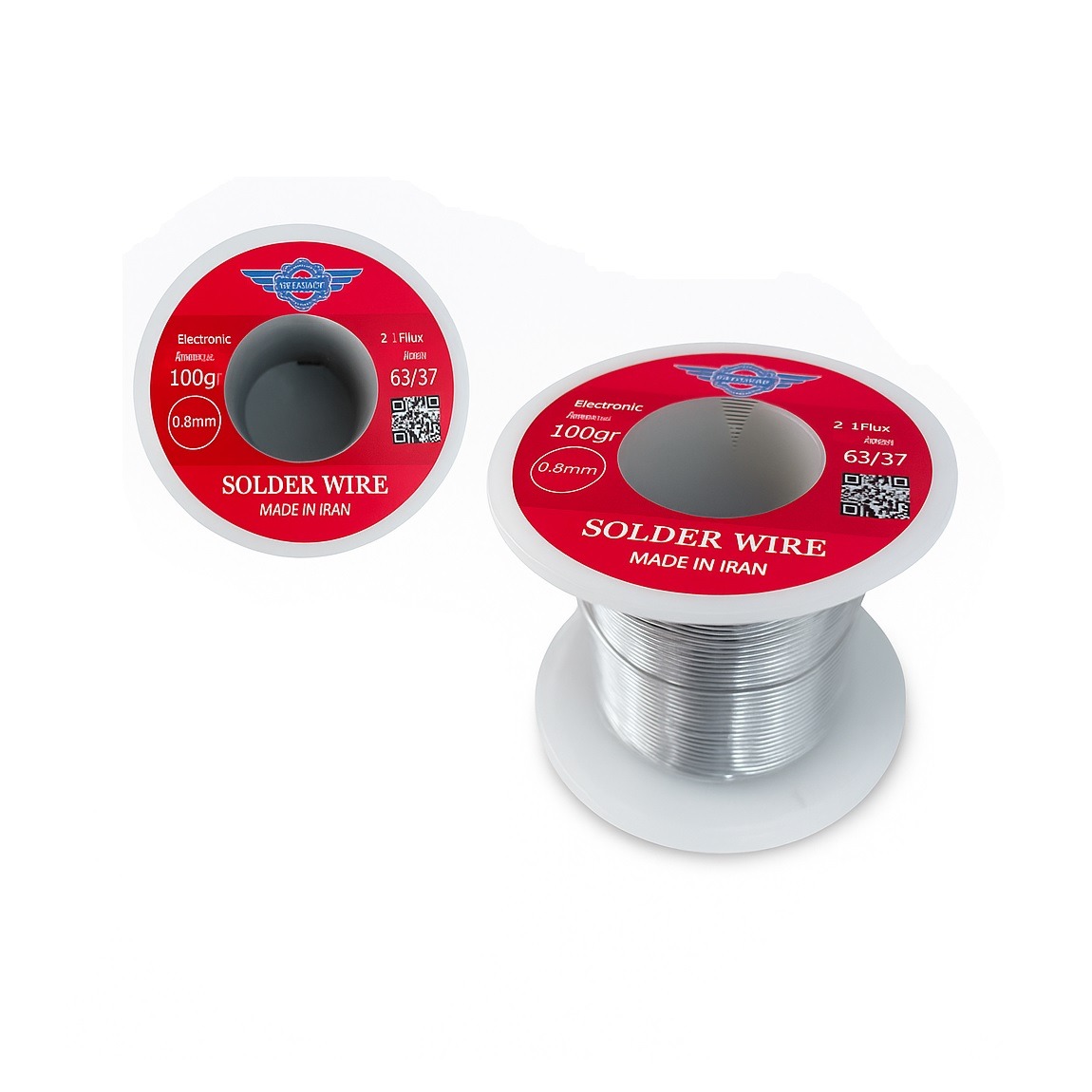 سیم لحیم نبی سولدر 100 گرمی 0.8mm سیم لحیم نبی سولدر 100 گرمی 0.8mm