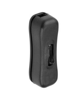 کلید برق بین راهی خارجی مدل ZH-304 مشکی