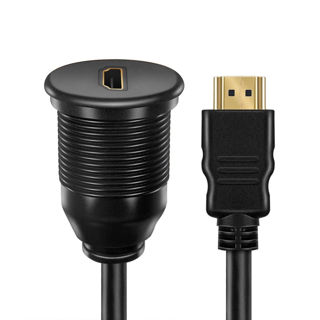 کابل HDMI پنلی ضدآب درپوش دار طول 50cm