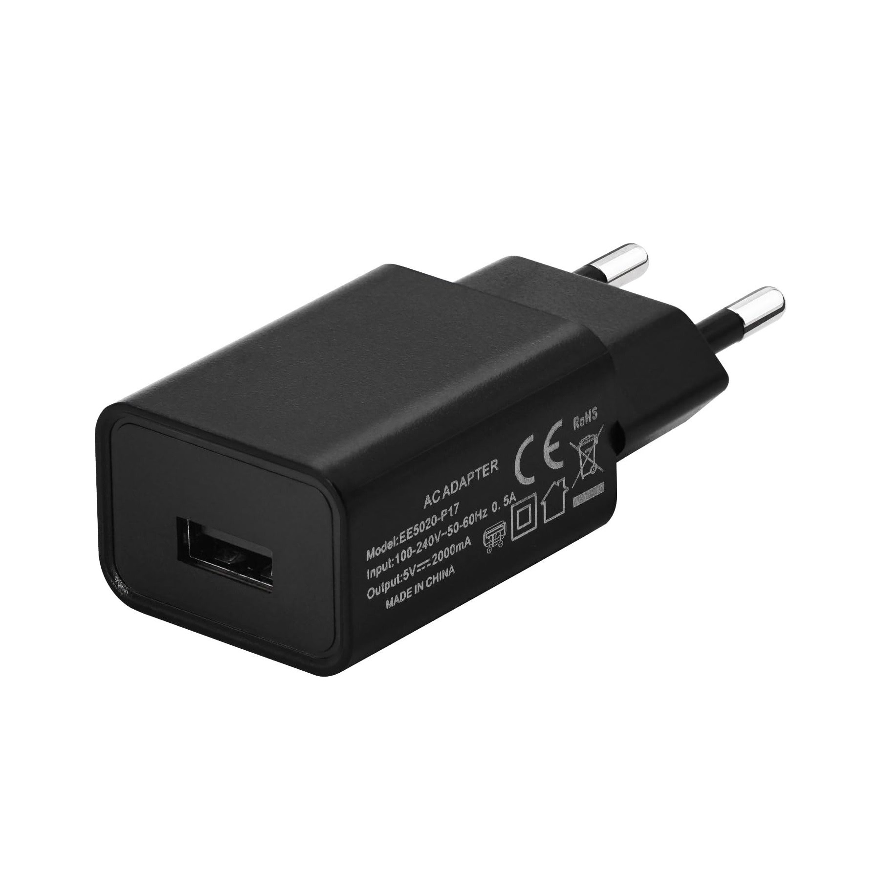 شارژر 5 ولت 2 آمپر دیواری USB