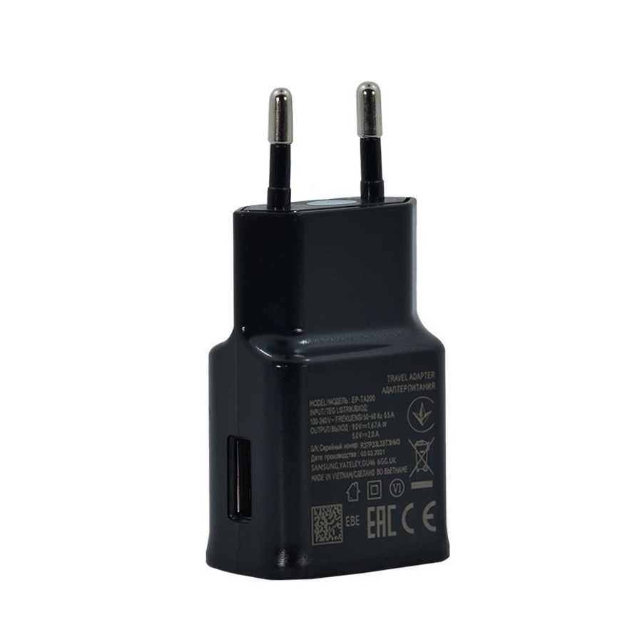 شارژر دیواری 5 ولت تک پورت USB 1 شارژر دیواری 5 ولت مدل S4 تک پورت