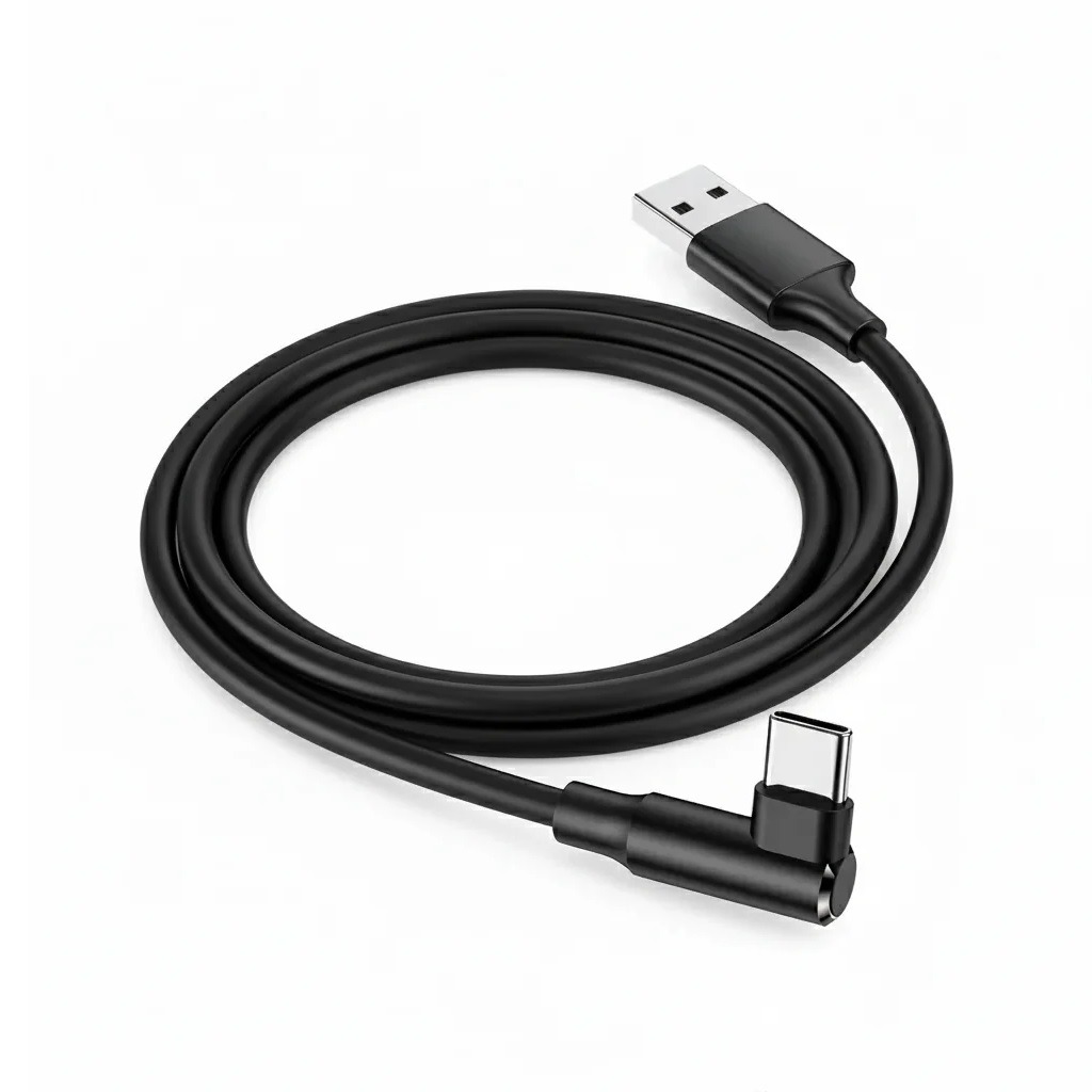 کابل شارژ USB سوکت تایپ C سوکت فلزی رایت کابل شارژ USB سوکت تایپ C سوکت فلزی رایت