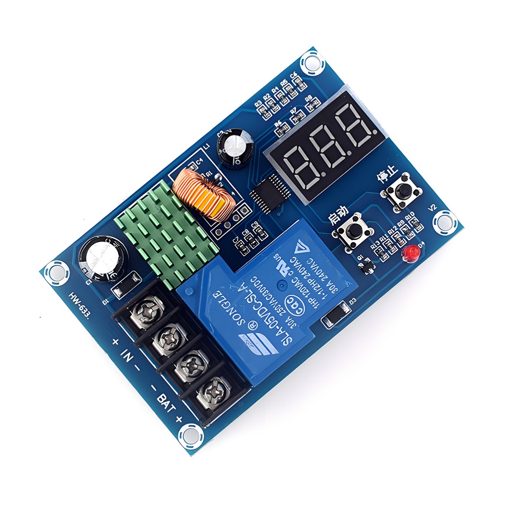 ماژول کنترل شارژ باتری با نمایشگر XH-M604