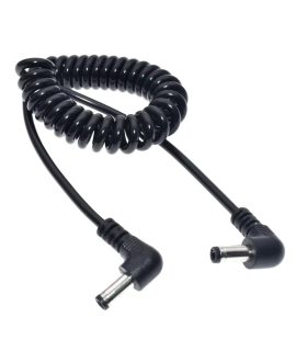 کابل فنری آداپتوری DC به DC فیش چپقی 5.5mm