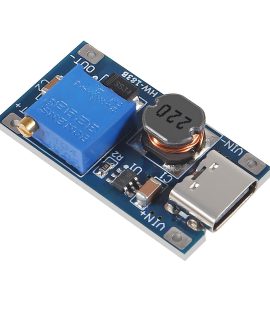 ماژول افزاینده MT3608 با سوکت TYPE-C